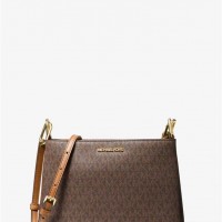 Женская Сумка Кроссбоди (Trisha Medium Logo Crossbody Bag) 61506-05 Коричневый