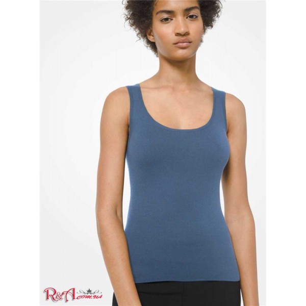 Женский Танк MICHAEL KORS (Cashmere Scoopneck Tank Top) 61146-05 Storm