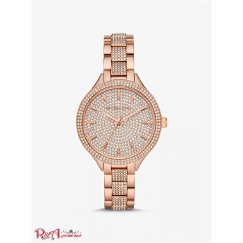 Жіночий Годинник (Pave Rose Gold-Tone Watch) 53126-05 рожевий золото