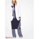 Женский Блейзер MICHAEL KORS (Double Crepe-Sable Blazer) 65117-05 оптический белый