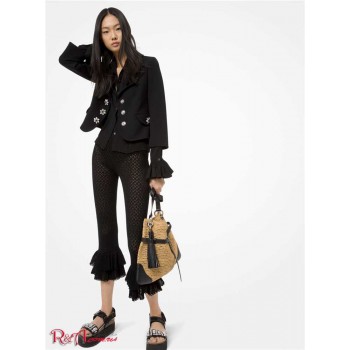 Женские Штаны (Cotton Pointelle Pants) 61137-05 Черный