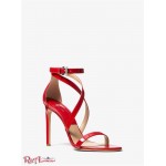 Женские Сандалии MICHAEL KORS (Ingrid Patent Leather Sandal) 65197-05 Алый