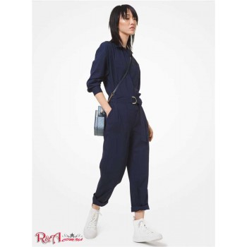 Женский Комбинезон (Stretch Cotton Poplin Belted Jumpsuit) 53077-05 True Военно-Морской