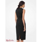 Женское Платье MICHAEL KORS (Stretch Wool Boucle Sheath Dress) 65207-05 Черный