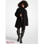 Женское Пальто MICHAEL KORS (Wool Blend Oversized Peacoat) 65057-05 черный