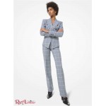 Женский Блейзер MICHAEL KORS (Glenplaid Wool Blazer) 61087-05 урожай струя стирка