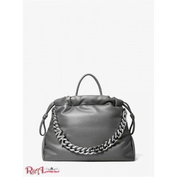 Женская Таут Сумка (Lina Medium Logo Faux Leather Tote Bag) 65507-05 Heather Серый