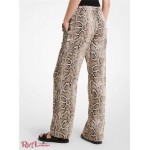 Женская Пижама MICHAEL KORS (Embellished Snake Crushed Crepe Pajama Pants) 60707-05 дюна