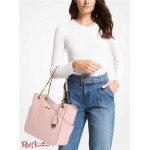 Женская Сумка на Плечо MICHAEL KORS (Jet Set Large Saffiano Leather Shoulder Bag) 65377-05 Пудровые Румяна