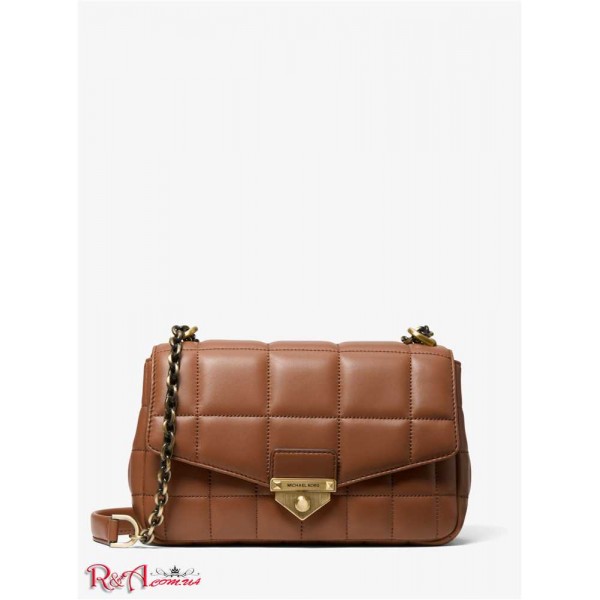 Женская Сумка на Плечо MICHAEL KORS (SoHo Large Quilted Leather Shoulder Bag) 65557-05 Багаж