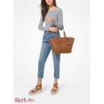 Жіноча Таут Сумка MICHAEL KORS (Carine Medium Pebbled Leather Tote Bag) 65497-05 Багаж