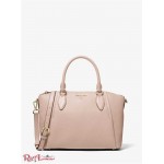 Женская Сумка Сэтчел MICHAEL KORS (Sienna Medium Pebbled Leather Satchel) 61617-05 Нежно-Розовый