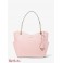 Женская Сумка на Плечо (Jet Set Large Saffiano Leather Shoulder Bag) 65377-05 Пудровые Румяна