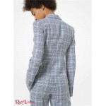 Женский Блейзер MICHAEL KORS (Glenplaid Wool Blazer) 61087-05 урожай струя стирка