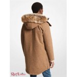 Чоловіча Парку MICHAEL KORS (Tattersall Woven Parka) 65107-05 карамель