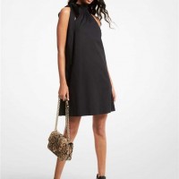 Женское Платье (Stretch Cotton Poplin Halter Dress) 64957-05 черный