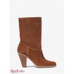 Женские Ботинки MICHAEL KORS (Divia Suede Ankle Boot) 61357-05 Карамель