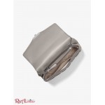 Женская Сумка на Плечо MICHAEL KORS (SoHo Large Studded Quilted Leather Shoulder Bag) 65477-05 Жемчужный Серый