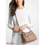 Женская Сумка Сэтчел MICHAEL KORS (Lorimer Medium Pebbled Leather Satchel) 65527-05 Палевый