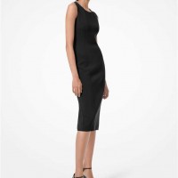 Женское Платье (Stretch Wool Boucle Sheath Dress) 65207-05 Черный