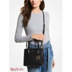 Женская Сумка Кроссбоди MICHAEL KORS (Mercer Medium Pebbled Leather Crossbody Bag) 65347-05 Черный