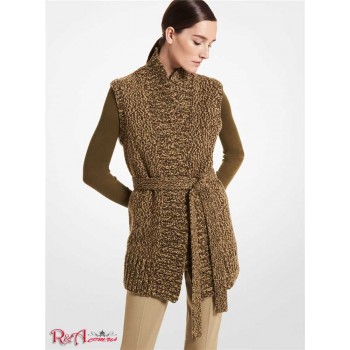 Жіночий Кардиган (Hand-Knit Marled Cashmere Kimono Cardigan) 65137-05 juniper