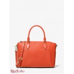 Женская Сумка Сэтчел MICHAEL KORS (Sienna Medium Pebbled Leather Satchel) 61618-05 Оранжевый Spice