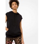 Жіноче Худі MICHAEL KORS (Cotton and Cashmere Sleeveless Hoodie) 48928-05 Чорний