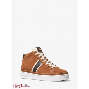Женские Сникерсы (Chapman Suede and Logo High-Top Sneaker) 65238-05 carob
