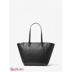 Женская Таут Сумка MICHAEL KORS (Carine Medium Pebbled Leather Tote Bag) 65498-05 Черный