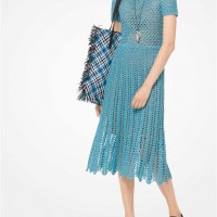 Жіноча Сукня (Hand-Crocheted Lurex Dress) 61158-05 aqua