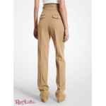 Жіночі Штани MICHAEL KORS (Wool Gabardine Gurkha Trousers) 65578-05 ячмінь