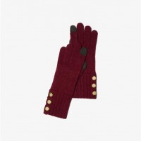 Жіночі Рукавички (Knit Tech Gloves) 65178-05 Темний Ruby
