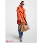 Женское Пальто MICHAEL KORS (Wool Blend Oversized Peacoat) 65058-05 оранжевая специя