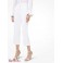 Жіночі Штани (Stretch-Cotton Cropped Trousers) 65568-05 Оптичний Білий