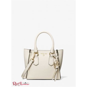Женская Сумка Сэтчел (Kris Small Pebbled Leather Satchel) 61598-05 Lt Cream