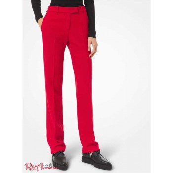 Женские Штаны (Double Crepe Sable Trousers) 61668-05 Малиновый