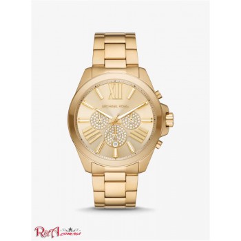 Жіночий Годинник (Oversized Wren Pave Gold-Tone Watch) 60858-05 золото