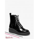 Жіночі Черевики MICHAEL KORS (Haskell Patent Leather Combat Boot) 65628-05 чорний