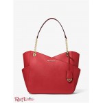 Женская Сумка на Плечо MICHAEL KORS (Jet Set Large Saffiano Leather Shoulder Bag) 65378-05 Flame