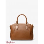 Жіноча Сумка Сетчел MICHAEL KORS (Sienna Medium Pebbled Leather Satchel) 61628-05 Багаж