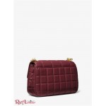Женская Сумка на Плечо MICHAEL KORS (SoHo Large Quilted Leather Shoulder Bag) 65558-05 Dk Berry