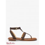 Женские Сандалии MICHAEL KORS (Sasha Logo Sandal) 61188-05 Коричневый