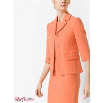 Женская Куртка (Stretch Boucle-Crepe Jacket) 53208-05 Абрикос