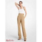 Жіночі Штани MICHAEL KORS (Wool Gabardine Gurkha Trousers) 65578-05 ячмінь