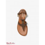 Женские Сандалии MICHAEL KORS (Sasha Logo Sandal) 61188-05 Коричневый