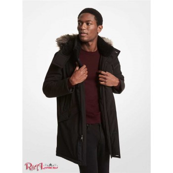 Чоловіча Парку (Faux Fur-Trimmed Parka) 65108-05 чорний