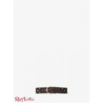 Женский Ремень (Studded Logo Belt) 61178-05 Коричневый