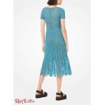 Жіноча Сукня MICHAEL KORS (Hand-Crocheted Lurex Dress) 61158-05 aqua