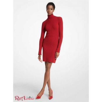Женская Водолазка (Cashmere Turtleneck Dress) 65148-05 скарлет